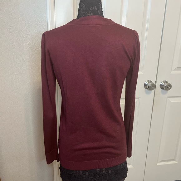 CWonder pullover, wine colored sweater. Size XS - Picture 4 of 8